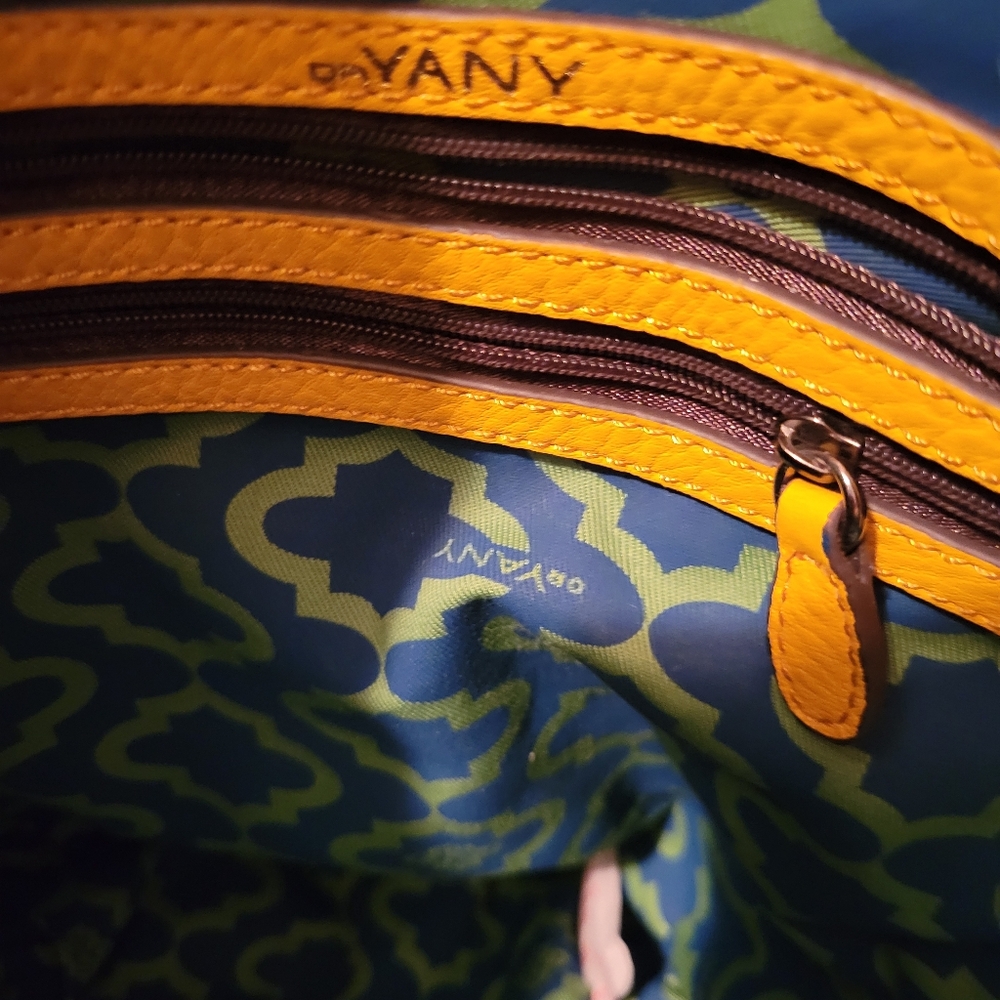 OrYany Yellow/Cream Large Handbag - Picture 6 of 12